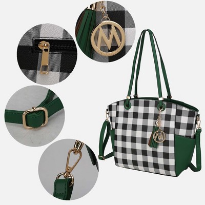 MKF Collection Karlie Fashion Accessories Tote Handbag with Wallet by Mia K - Black — фото 5