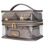 MKF Collection Emma Handbag Cosmetic Clear Case set by Mia K- 4 pieces - 2 of 4