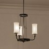 Kichler Lighting Vetivene 3 - Light Chandelier in  Textured Black - 2 of 4