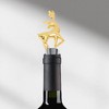 Unique Bargains Wine Stoppers Christmas Deer-Design Zinc Alloy TPE 5.04"x1.50"x0.79" 1 Pc - 2 of 3