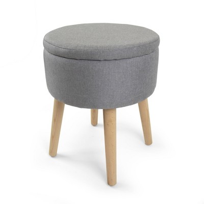 round storage ottoman target