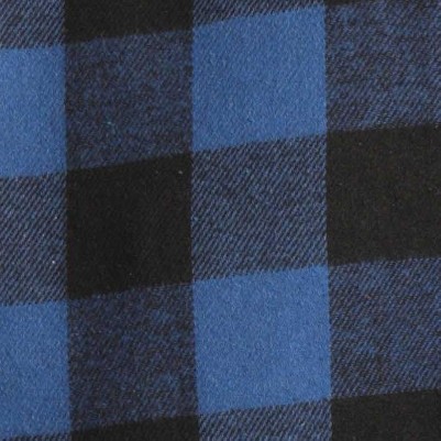 buffalo plaid - royal black