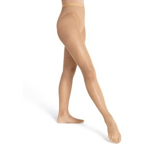 Capezio Women's Professional Fishnet Seamless Tight - 1 of 4