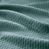 Gulches Teal Solid Egyptian Cotton 66x90 Blanket 1 Piece - 3 of 4