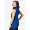 Jessica London Women's Plus Size Fine Gauge Mockneck Sweater - 4 of 4