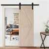 Karl Home 30 in. x 84 in. Unfinished Wood Barn Door Slab - 2 of 4