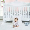 EVERYDAY KIDS 4 Pack of Soft Cotton Newborn Baby Sleeper Gowns 0-6 Months; Newborn Sleeper Sacks - 2 of 4