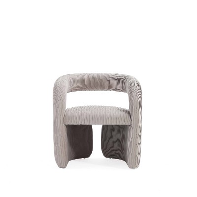 Manhattan Comfort Corvette Modern Velvet Upholstered Dining Chair