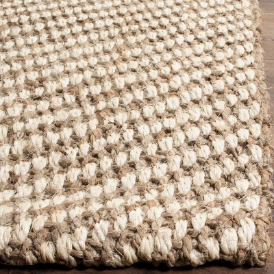Natural Jute and Sisal Flat Woven 8' x 10' Rug