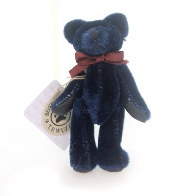 navy teddy bear