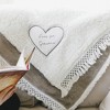 Pavilion Gift Company - Grandma - 42" x 50" Fringed Plush Blanket - Throw Blankets - 2 of 4