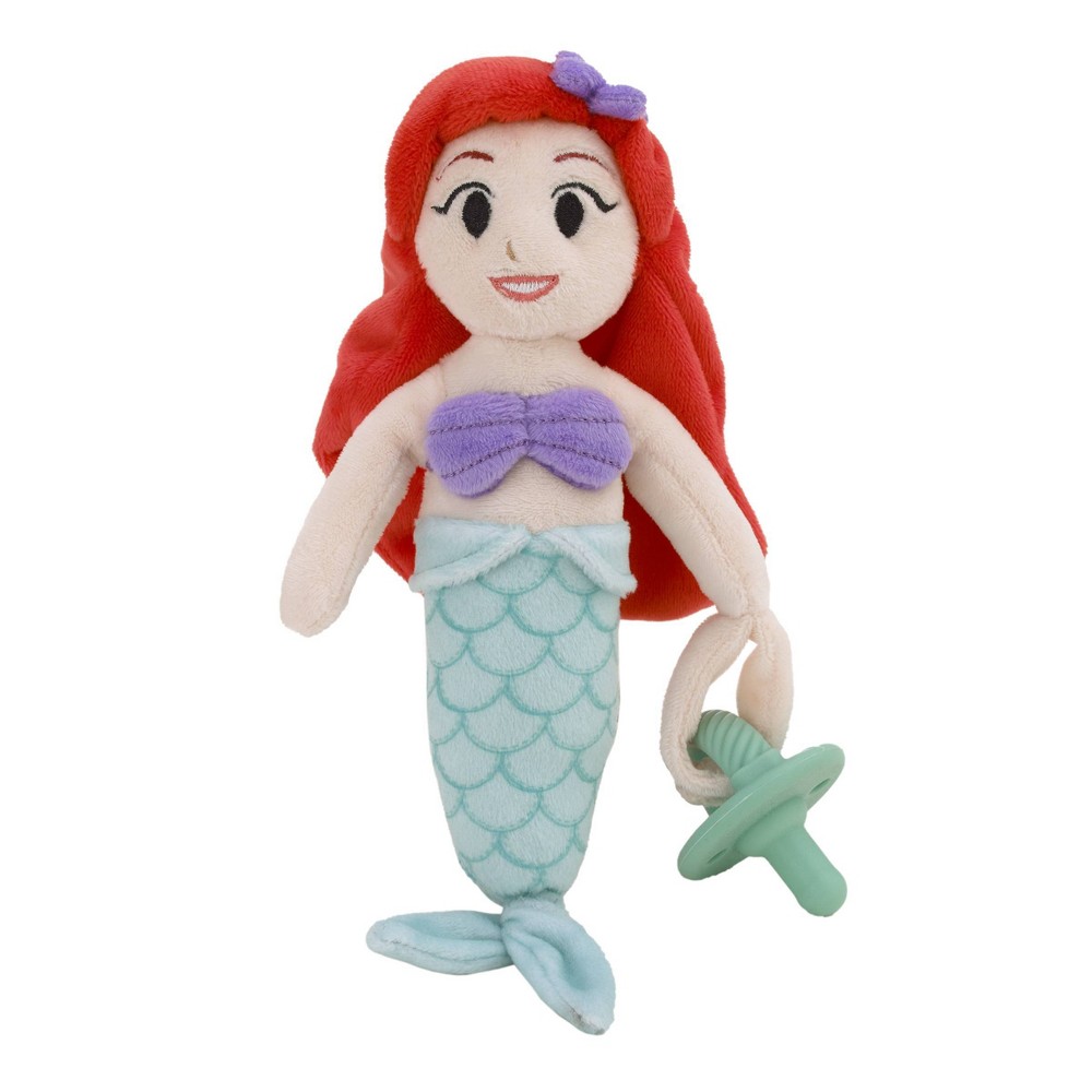 Photos - Other for feeding Disney Ariel Super Soft Pacifier Buddy - Plush 