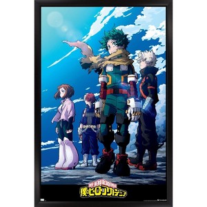 Trends International My Hero Academia: Season 7 - Group Key Art Framed Wall Poster Prints - 1 of 4