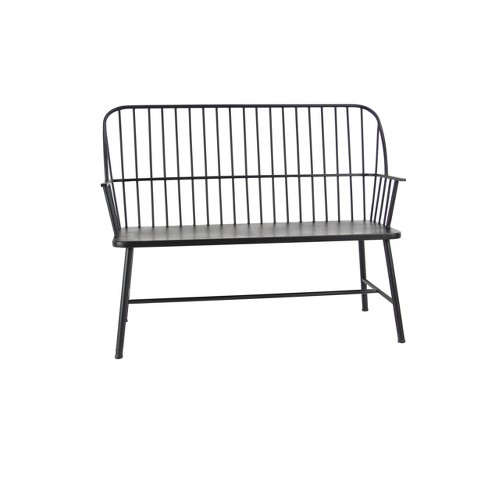 & Black May - - Target Patio : Olivia Bench Outdoor Traditional