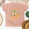 Simply Sage Market Farm Fresh Mango Watercolor Garment Dyed Tee - 3 of 4
