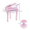 BABYYER Kids Keyboard Toys, 37 Keys Piano Toy with Stool and Microphone, Electronic Musical Instrument for 3-8 Years Old Boy and Girl - 4 of 4