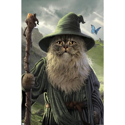 Trends International Vincent Hie - Catdalf Unframed Wall Poster Prints