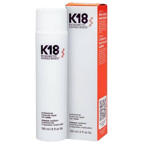 K18 Biometric Hairscience Professional Leave-In Molecular Repair Hair Mask  (5 oz PROFESSIONAL XXL / 145 Doses) K18PEPTIDE K 18