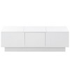 NicBex Modern 39.3" Rectangle Coffee Table Extendable Center Table with 2 Drawers, Hidden Storage and Sliding Top for Living Room - 3 of 4