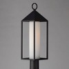 Maxim Lighting Aldous 1 - Light Post Light in  Black - 3 of 4
