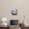 Art Remedy Relaxing Sunny Beach View Chic Coastal Wall Art Framed - 2 of 4