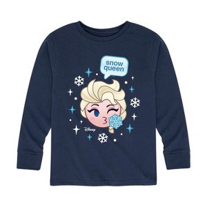 Boys' - Disney - Elsa Snow Queen Long Sleeve Graphic T-Shirt - 1 of 4