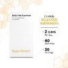 SuperSmart Sugar-Free Kids Multivitamin Gummies - Ages 3+ Toddlers & Kids - with Omega 3 (EPA/DHA), Vitamin D3, C, B, E, K2,  Zinc | 60 Gummies - 4 of 4