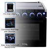 RecPro RV Stove Gas Range 3 Burner Propane Cooktop with Oven, Light Up Controls, Stovetop Cover, without Range Hood, 17" Tall, 35L Capacity, Black - 3 of 4