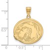 Black Bow Jewelry 14k Yellow Gold Tennessee Volunteers NCAA Large Pendant - 2 of 3