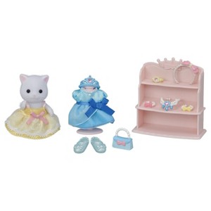 Calico Critters Princess Dress Up Set, Dollhouse Playset with Figure and Accessories - 1 of 4