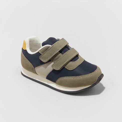 Toddler Charlie Retro Jogger Sneakers - Cat & Jack™ Navy Blue 5t : Target