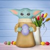18" Inflatable Easter Baby Yoda Yard Decoration - National Tree Company - 2 of 3