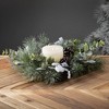 16"H Sullivans Snow Sugar Pine Christmas Mini Wreath, Green - 3 of 3