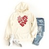 Simply Sage Market Women's Graphic Hoodie All You Need Is Love - 2 of 3