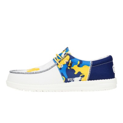 Hey Dude Men's Wally Tri Michigan  – Mens Comfortable Slip on Shoe