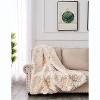 NicBex Luxury Chinchilla Faux Fur Gilded Throw Blanket for Bed Chair Sofa - 2 of 4
