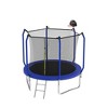 8FT Trampoline with Basketball Hoop, ASTM Approved Reinforced Type Outdoor Trampoline with Enclosure Net - 4 of 4