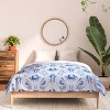 Deny Designs Britt Mills Design Nauti Crab Queen/Full Comforter and Sham Set (2-3pc Set) - 3 of 4
