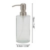 Unique Bargains Elegant Cylindrical Soap Pump Dispenser for Bathroom 350ml 1 Pc - 4 of 4