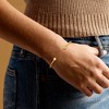 Pure Collection by Ross-Simons Italian 18kt Gold Vermeil Bead Cuff Bracelet - 2 of 4