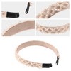 Unique Bargains Women's Bling Rhinestone Headband 0.79 Inch Wide 1 Pc - 4 of 4