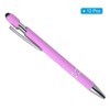 Unique Bargains Metal Black Ink Medium Point 2 in 1 Ballpoint Pen with Screen Touching Tip Style 1 12 Pcs - 3 of 4