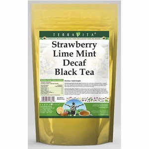 TerraVita Strawberry Lime Mint Decaf Black Tea (50 tea bags, ZIN: 542110) - 1 of 4