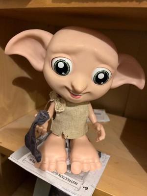 Wizarding World Harry Potter Interactive Magical Dobby Elf Doll With Sock Over 30 Sounds Phrases 8.5 inch Target