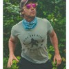 Mens Hide And Seek Champion T shirt Funny Bigfoot Tee Humor Cool Graphic Print - Crazy Dog Men's T Shirt - 3 of 4