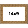 PosterPalooza | Photo Size Sculpted Black Picture Frame - UV Acrylic, Foam Board Backing, Hanging Hardware - 2 of 4