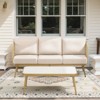Outdoor Patio Furniture Set All Weather Wicker Conversation Set - 2 of 4