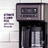 Mr. Coffee 14 Cup Programmable Coffee Maker Dark Stainless Steel - 3 of 4