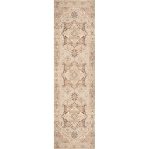 Nourison Vintage Washables Medallion Non-Slip Indoor Rug - 1 of 4