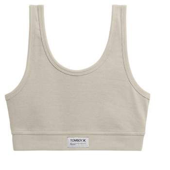 Tomboyx Sports Bra, Low Impact Support, Wirefree Athletic Strappy Back Top,  Womens Plus-size Inclusive Bras, (xs-6x) Smoke X Large : Target